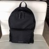 Burberry Abbeydale Leather Canvas Unisex Backpack DK80317A