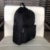 Burberry Abbeydale Leather Canvas Unisex Backpack DK80317A