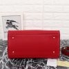 Burberry Crest Grommet Leather Tote Bag WV6688