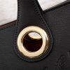 Burberry Crest Grommet Leather Tote Bag WV6688
