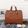 Burberry Crest Grommet Leather Tote Bag WV6688