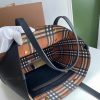 Burberry Leather Two Handle Bag WN8300