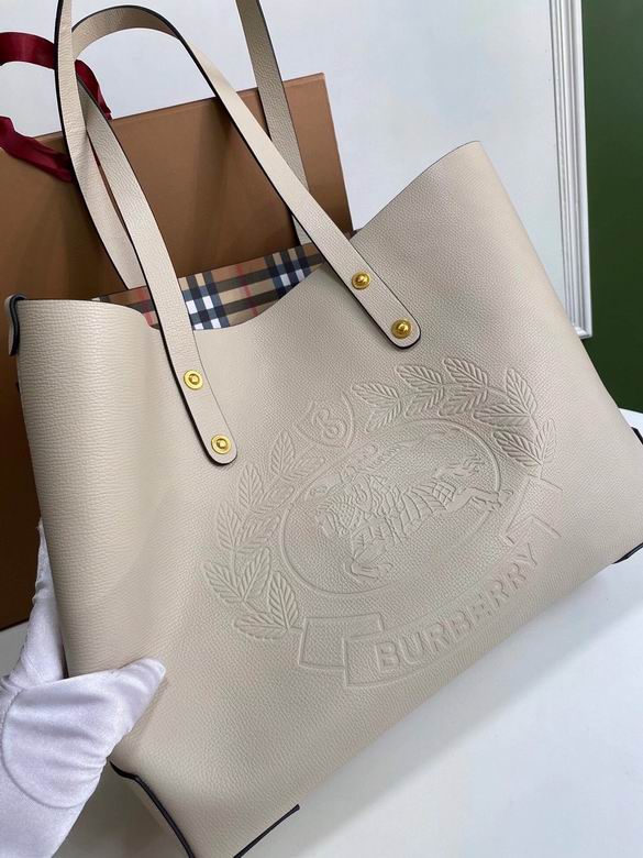 Burberry Leather Two Handle Bag WN8300