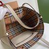 Burberry Leather Two Handle Bag WN8300