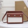 Burberry Mini Topstiched Leather Pocket Bag TT8325