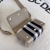 Burberry Small Check Cashmere Crossbody Bag BO211223