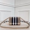 Burberry Women Medium Check Canvas and Leather TB Bag BO211223