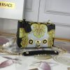 Canvas Medusa Shoulder Bag WW303K2