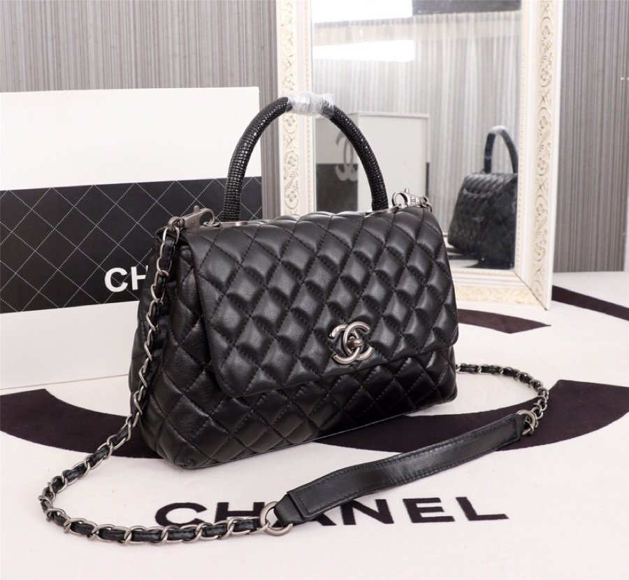 Chanel Coco Top Handle Bag WO6615