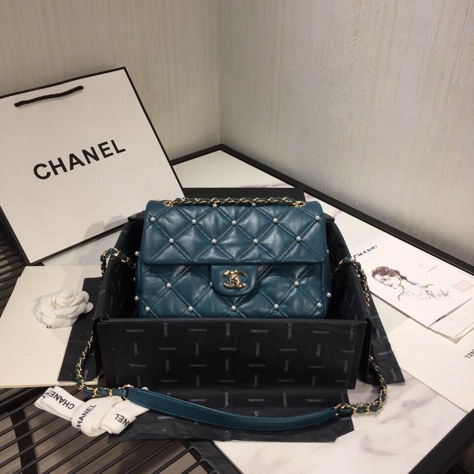 Chanel Lambskin Leather Bag WXAS12