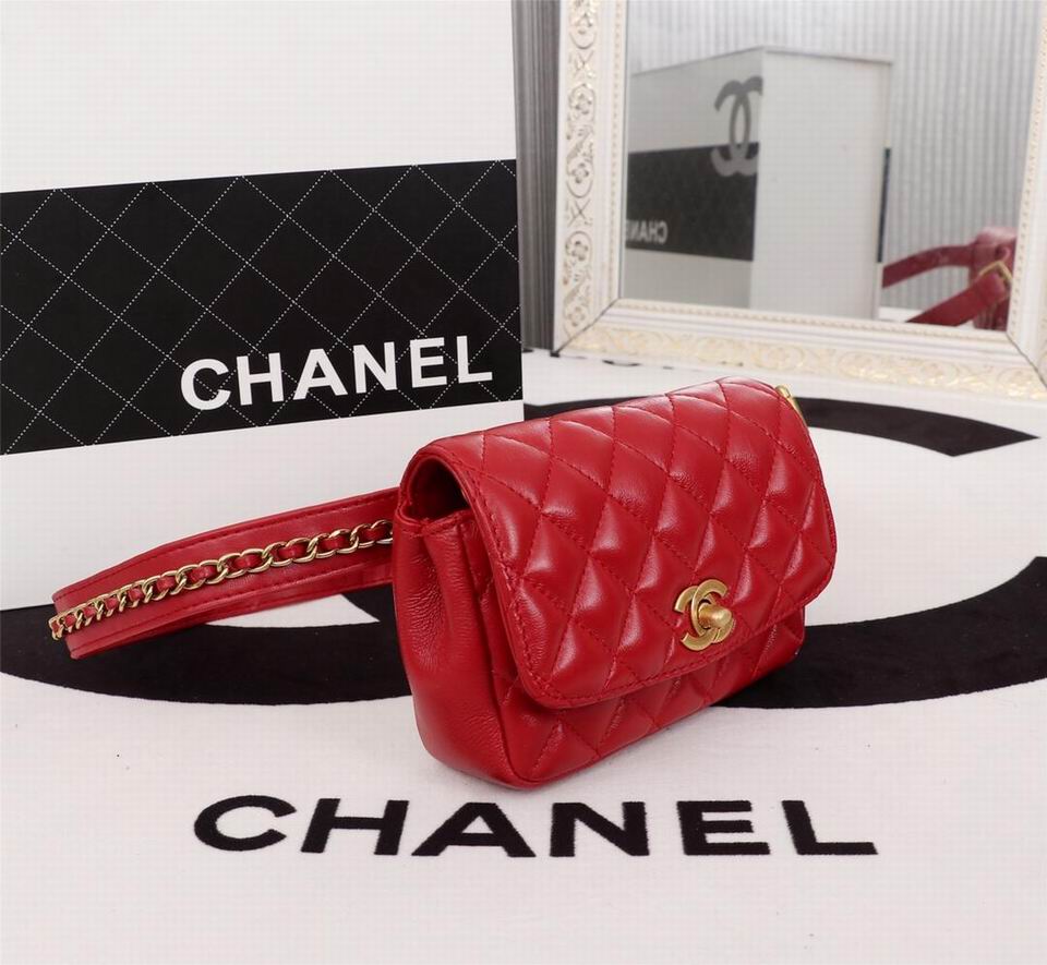 Chanel Quilted Shoulder Bag WO6611