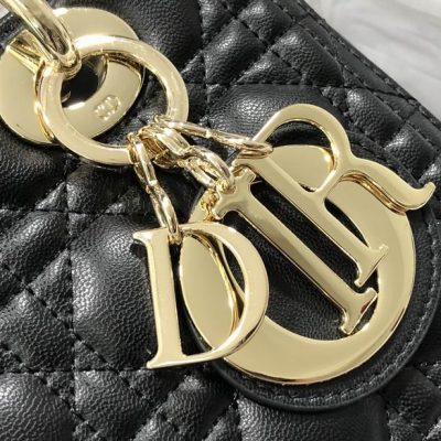 Dior Cannage Lambskin Chain Bag AXM444551