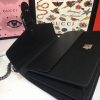 Gucci Black Velvet Dionysus Super Mini Chain Bag WD403348