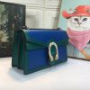 Gucci Dionysus Small Blue Blue With Turquoise Leather Bag WD400249