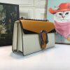 Gucci Dionysus Small Leather Orange White Shoulder Bag WD400249