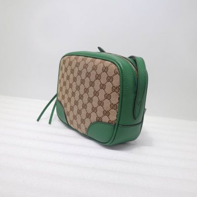 Gucci GG Canvas Leather Crossbody Bag WD387360