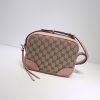 Gucci GG Canvas Leather Crossbody Bag WD387360