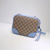 Gucci GG Canvas Leather Crossbody Bag WD387360