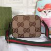 Gucci Jumbo GG Canvas Messenger Bag WD6758