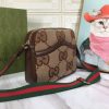 Gucci Jumbo GG Canvas Messenger Bag WD6758