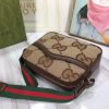 Gucci Jumbo GG Canvas Messenger Bag WD6758