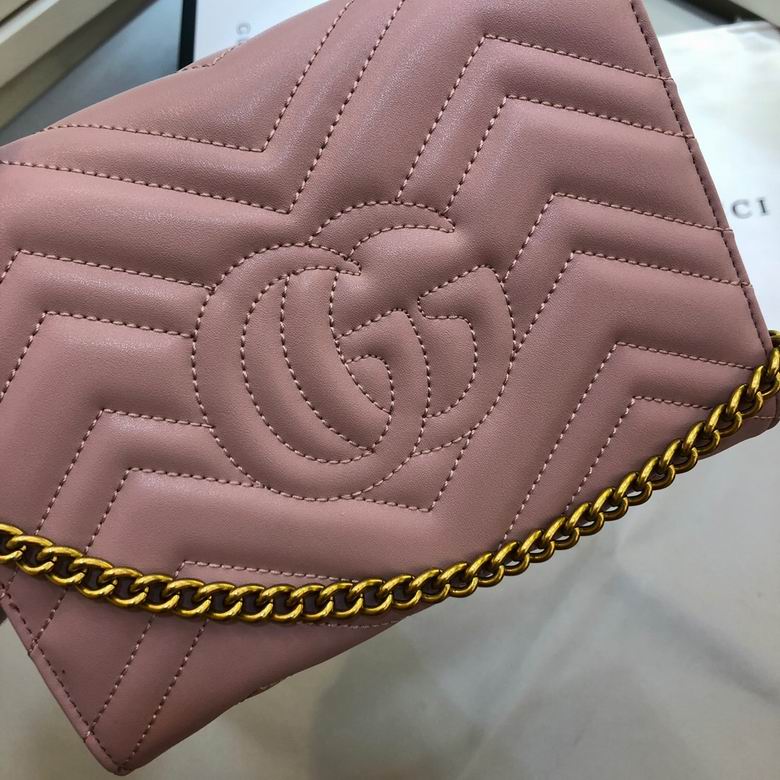 Gucci Marmont Flap Leather Crossbody Bag WD474575
