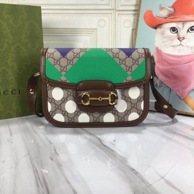 Gucci Multicolor Horsebit Shoulder Bag WD602204