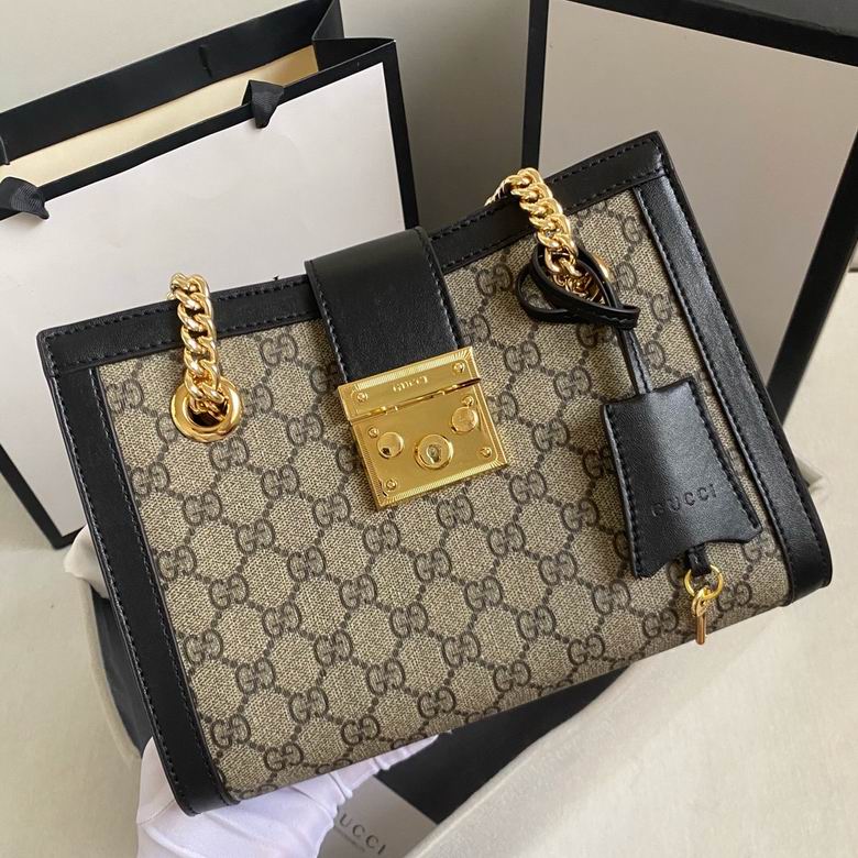 Gucci Padlock Supreme Shoulder Bag WD498156