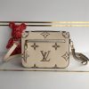 LV BIcolor Monogram Empreinte Leather Bag CV45773