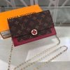 LV Flore Chain Wallet BLM67404