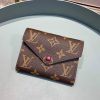 LV Monogram Canvas Victorina Wallet BLM41938