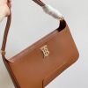 Leather TB Shoulder Bag BO7073