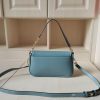 MK Bradshow Small Woven Leather Shoulder Bag CA9932