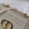 Medium Dior Caro Shoulder Bag AXM8016