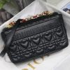 Medium Dior Caro Shoulder Bag AXM8016