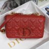 Medium Dior Caro Shoulder Bag AXM8016