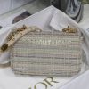 Medium Dior Caro Shoulder Bag AXM8016
