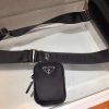 Prada Buckled Batched Shoulder Bag WM2VH110