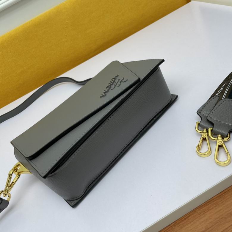 Prada Mini Saffiano Leather Strap Crossbody Bag WW2105