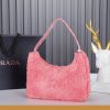 Prada Terry Cloth Pouch Shoulder Bag WM1NE515