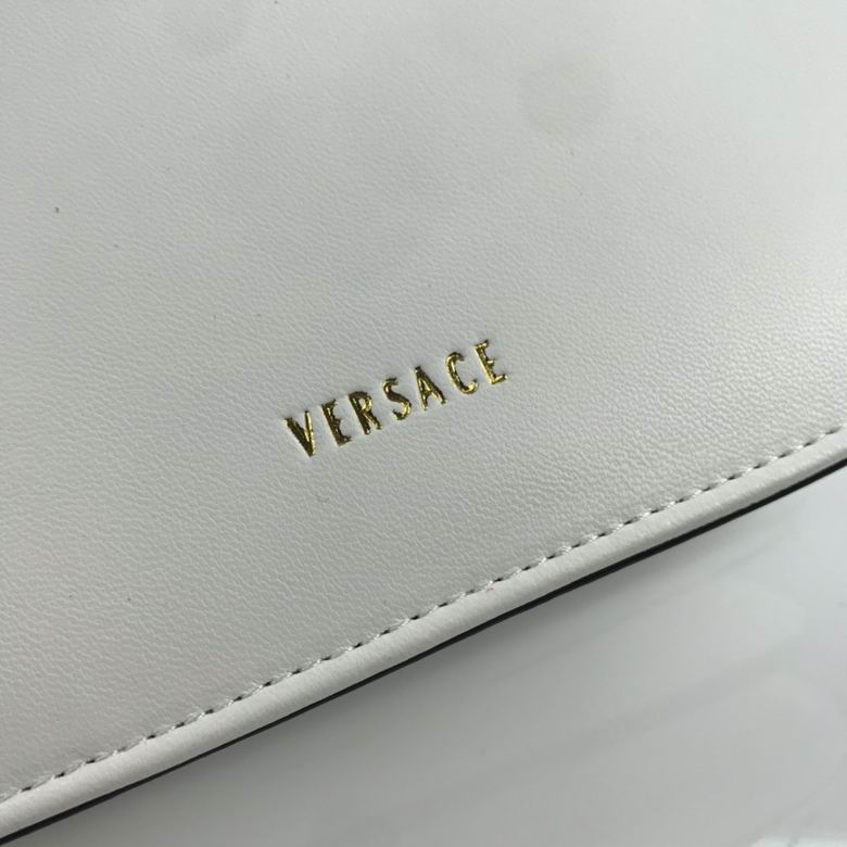 Versace Virtus Quilted Nappa Leather Pouch WWDBFH