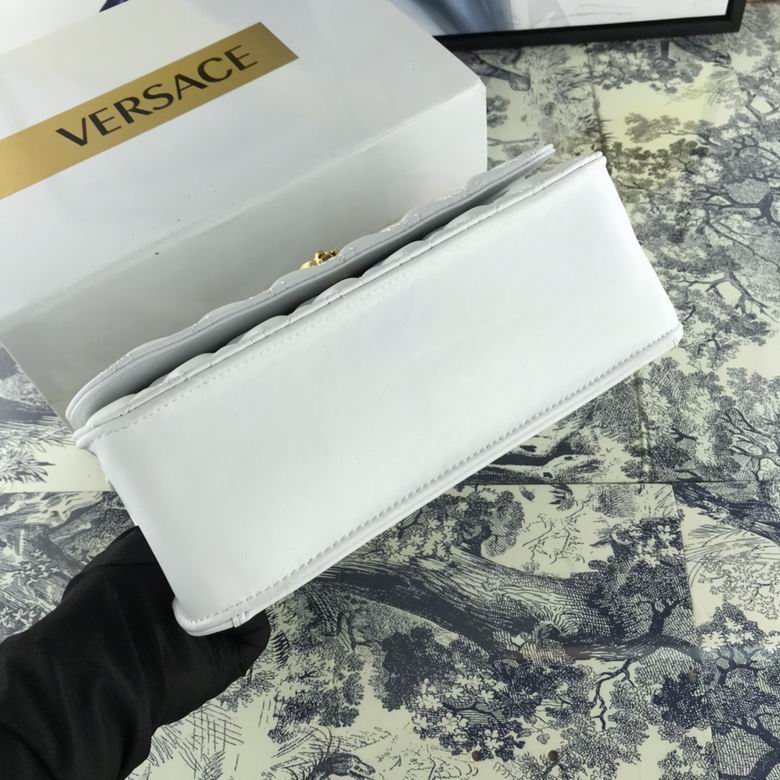 Versace Virtus Quilted Shoulder Bag WWDBFG985