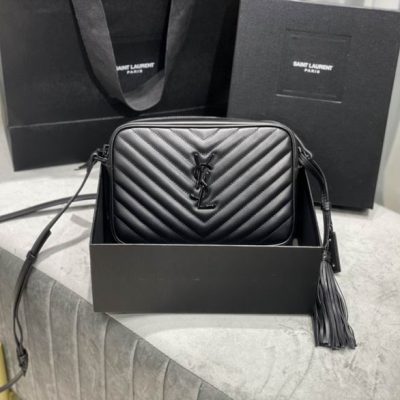 YSL Lou Quilted Leather Shoulder Bag CX52053