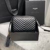YSL Lou Quilted Leather Shoulder Bag CX52053