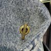 YSL Loulou Toy Puffer Denim Shoulder Bag CX6203