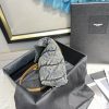 YSL Loulou Toy Puffer Denim Shoulder Bag CX6203