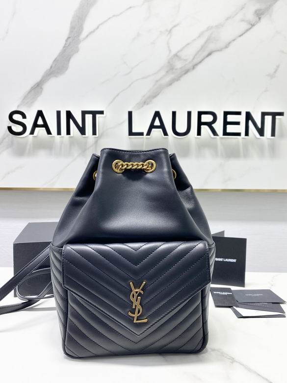 YSL Quilted Lambskin Backpack AM672609