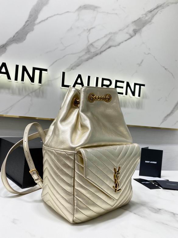 YSL Quilted Lambskin Backpack AM672609
