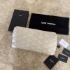 YSL Suede Puffer Clutch AM655004