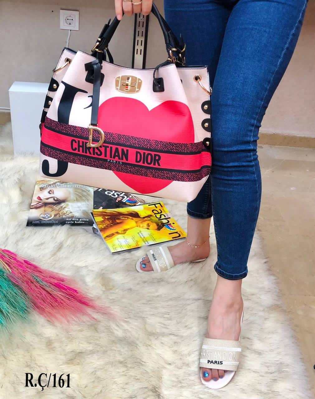 Women Flats and Christian Dior Bag Sets Bch